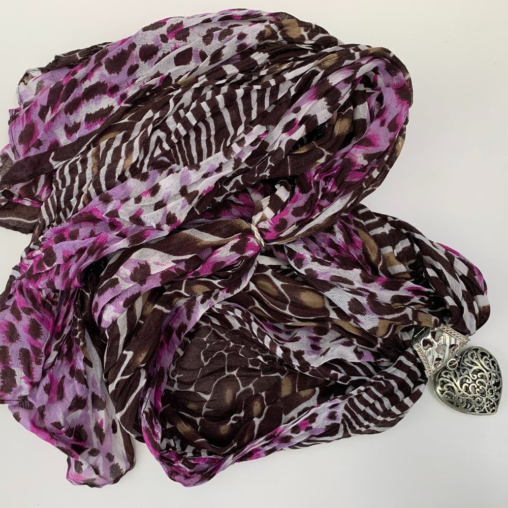 Stunning Animal Print Fashion Scarf